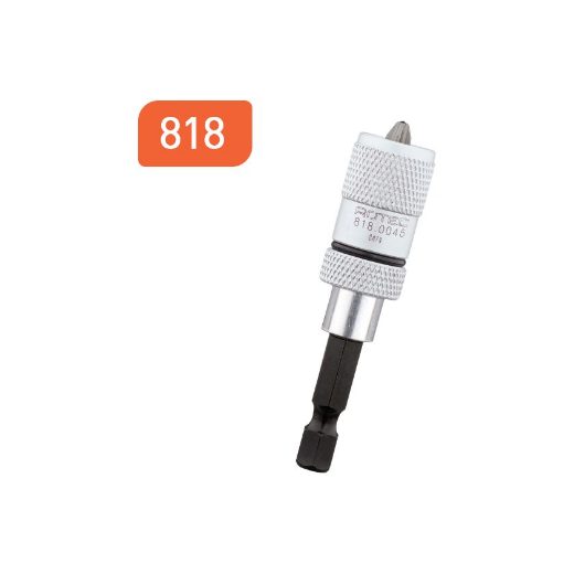 Afbeeldingen van Rotec toebehoren, Bit holder E6.3x65, magn., drywall screws, incl. bit PH 2R - 818.0045
