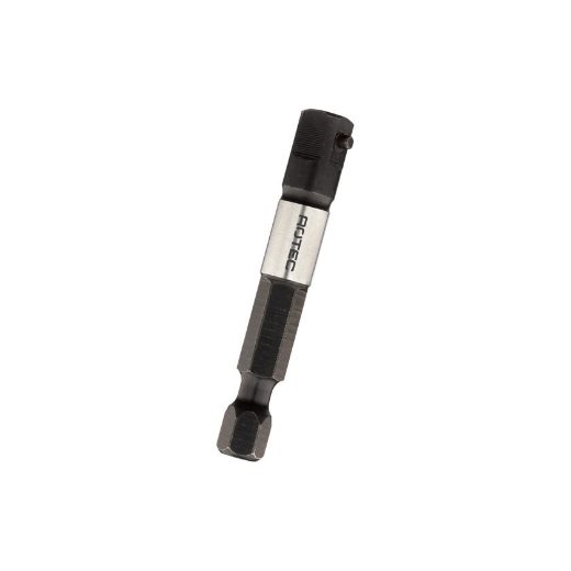 Afbeeldingen van Rotec toebehoren, Adapter, E6.3 > vierkant 1/4", met pen, L=50 (10st) - 820.0030