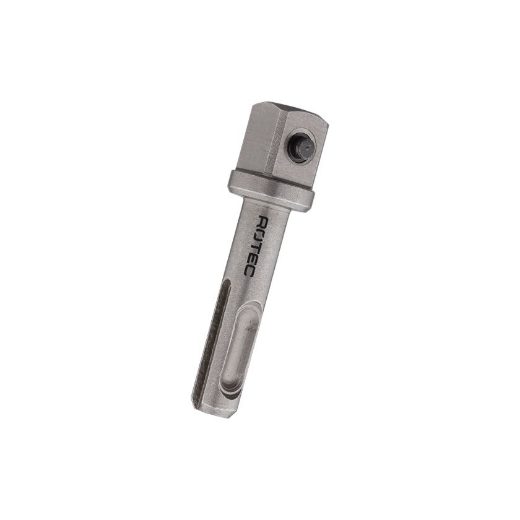 Afbeeldingen van Rotec toebehoren, Adapter SDS-plus > vierkant 1/2", met pen, L=60 - 820.00901
