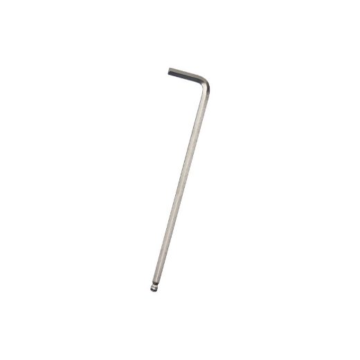 Afbeeldingen van Rotec inbussleutel, kogelkop inbussleutel, vernikkeld, lang, HEX 1/2"x250 - 882.5029