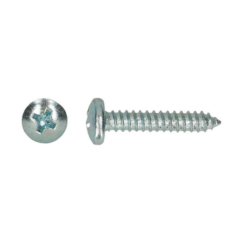 Afbeeldingen van PGB-Fasteners plaatschroef Philips PH3 met volledige draad Din 7981 5.5x32 verzinkt