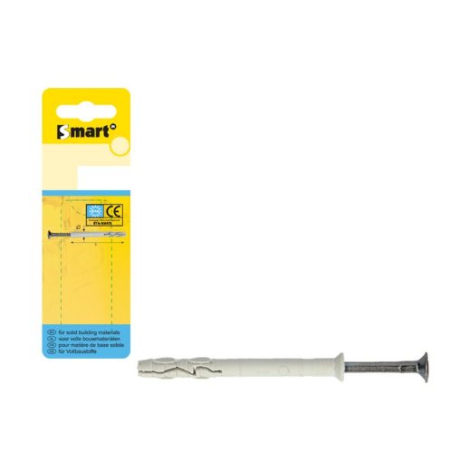 Afbeeldingen van PGB-Fasteners SMART nagelplug VK 6x40 grijs