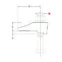 Afbeeldingen van PGB-Fasteners balkklem type BSLN M16 temperguss