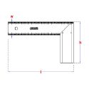 Afbeeldingen van PGB-Fasteners winkelhaak 125x200