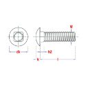 Afbeeldingen van PGB-Fasteners houtbout met volledige draad Din 603 M10x100 inox A2