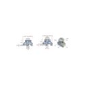Afbeeldingen van PGB-Fasteners balkklem type LR M10 temperguss