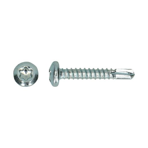 Afbeeldingen van PGB-Fasteners zelfborende schroef Torx TX15 met volledige draad Din 7504 3.5x25 verzinkt