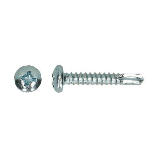 Afbeeldingen van PGB-Fasteners zelfborende schroef Philips PH3 met volledige draad Din 7504 5.5x19 verzinkt