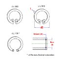 Afbeeldingen van PGB-Fasteners circlip Din 472 52mm veerstaal