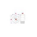 Afbeeldingen van PGB-Fasteners houtbout met volledige draad Din 603 M10x100 inox A2