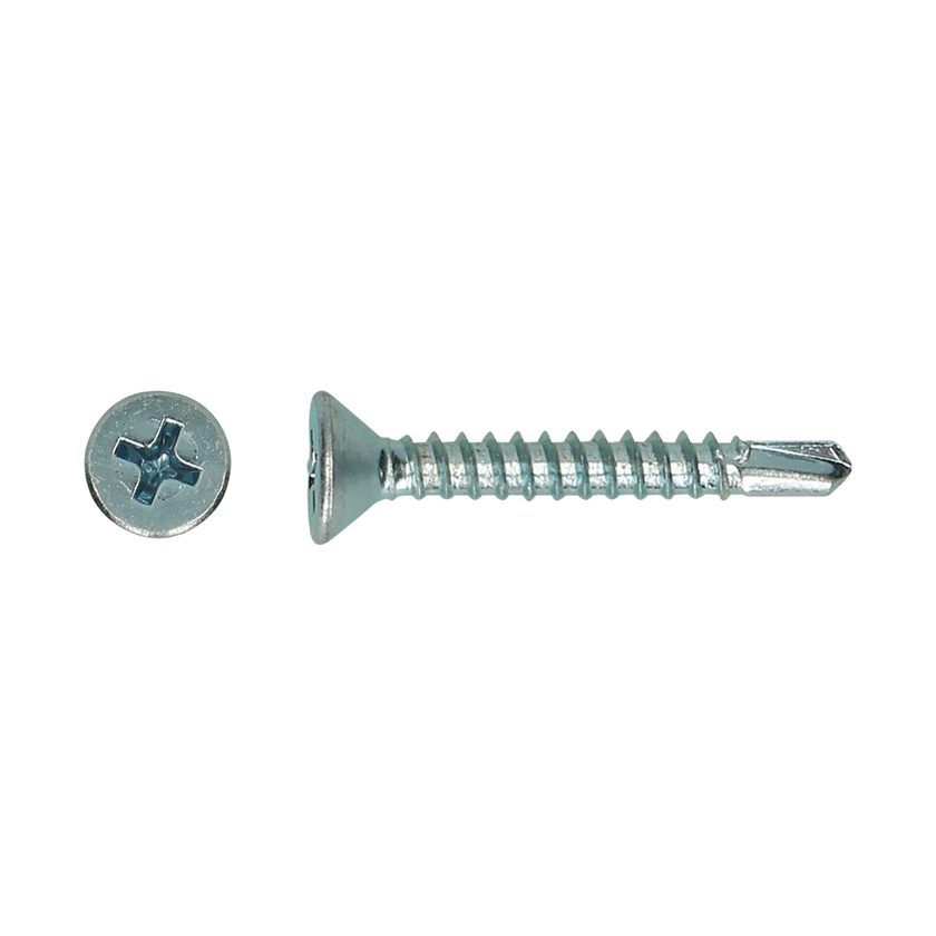 Afbeeldingen van PGB-Fasteners zelfborende schroef Philips PH3 met volledige draad Din 7504 6.3x38 verzinkt