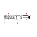 Afbeeldingen van PGB-Fasteners lindi-bolt type LB2 M16x105 verzinkt