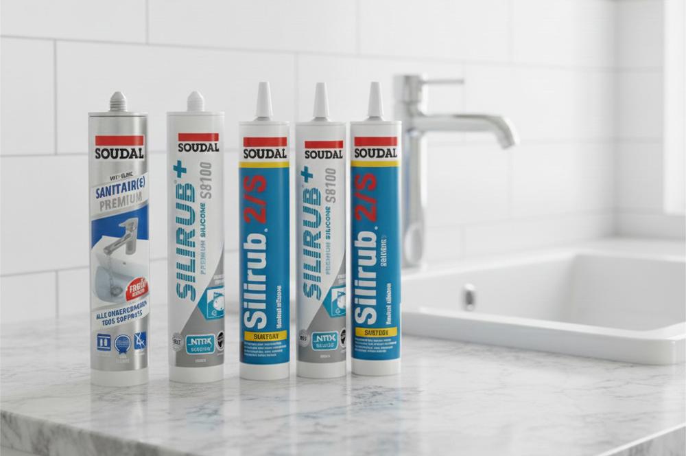 Soudal sanitaire voegkit voor badkamer en keuken