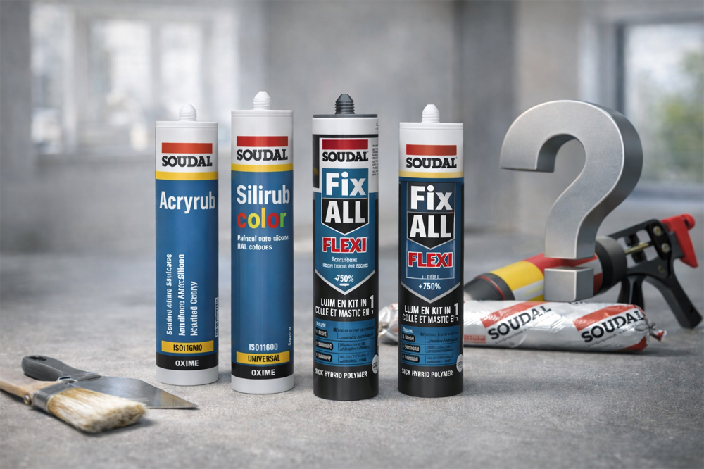 Veelgestelde vragen over Soudal voegkitten