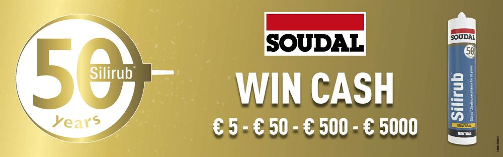 Soudal 50 jaar Silirub actie