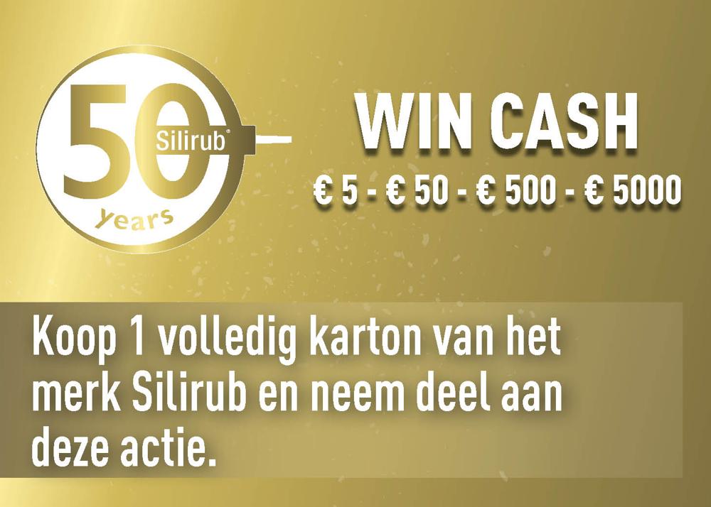 Soudal 50 jaar Silirub actie